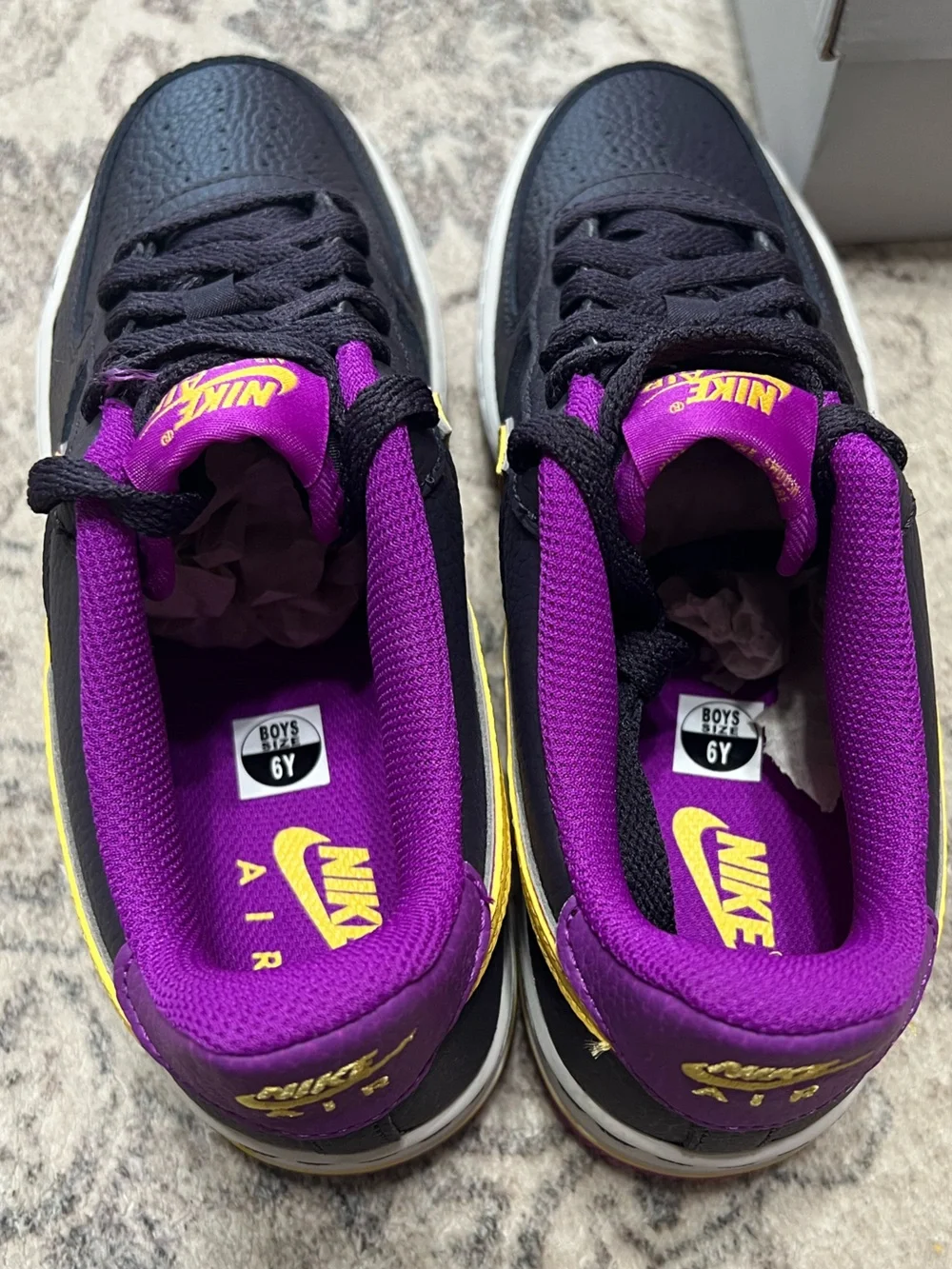 Nike Air Force 1 Low Lakers Alternate cave purple light bone vivid purple unisex